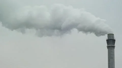 Smoking chimney Stock Footage 61399647