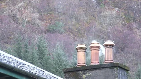 Smoking chimney Stock-Footage 71389229