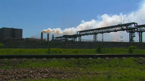 Smoking chimneys. Stock Footage 27082853