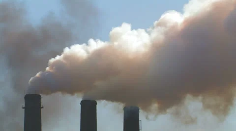 Smoking chimneys. Stock Footage 27085204