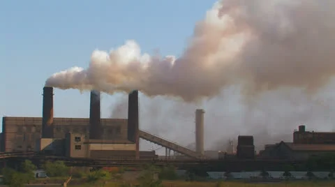 Smoking chimneys. Stock Footage 27126626