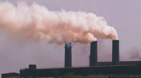 Smoking chimneys. Stock Footage 27132257