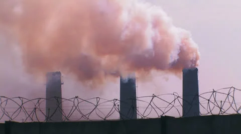 Smoking chimneys. Stock Footage 27191619