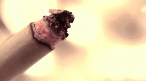 Smoking a cigarette Stock Footage 22978863