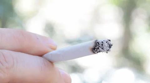 Smoking  cigarette Stock Footage 26218976