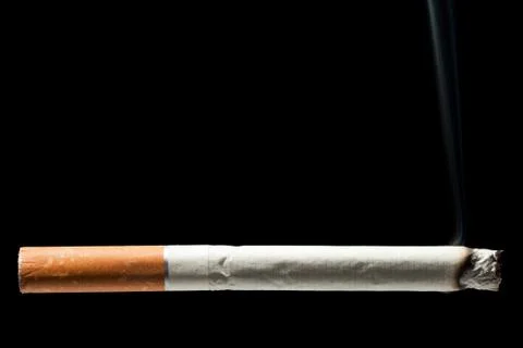 Smoking cigarette Stock Photos