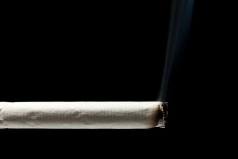 Smoking cigarette Stock Photos