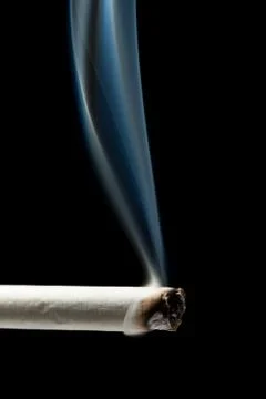 Smoking cigarette Stock Photos