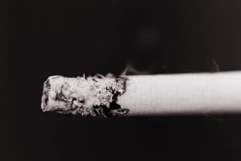 Smoking a cigarette Stock Photos