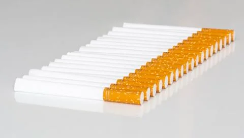 Smoking cigarettes Stock Photos