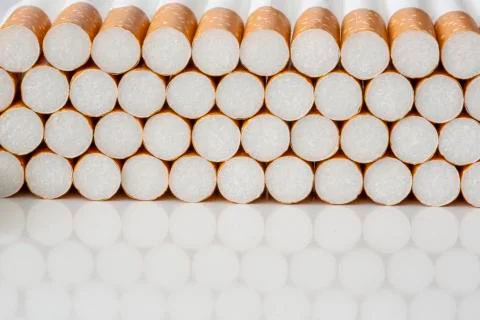 Smoking cigarettes Stock Photos