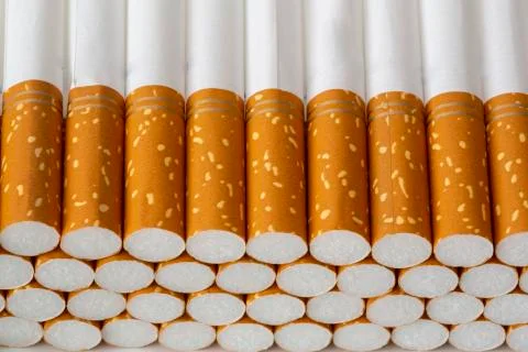 Smoking cigarettes Stock Photos