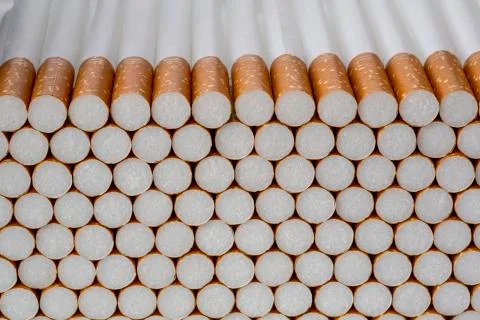 Smoking cigarettes Stock Photos