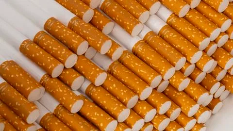 Smoking cigarettes Stock Photos