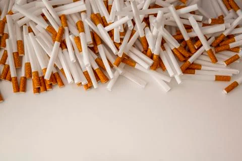 Smoking cigarettes Stock Photos