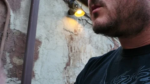 Smoking Stock Footage 48436342