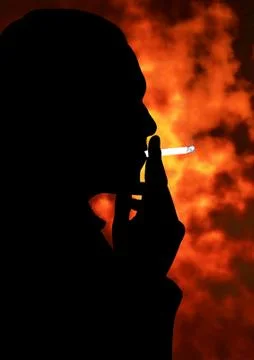 Smoking Stock Illustration