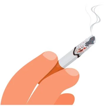 Smoking Illustrazione stock