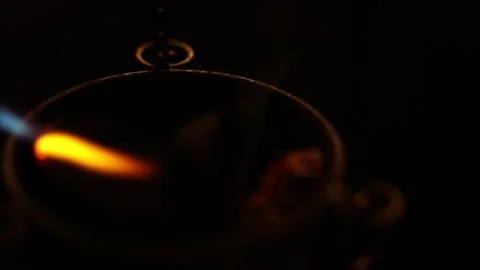Smoking incense burner 2 Stock Footage 327025974