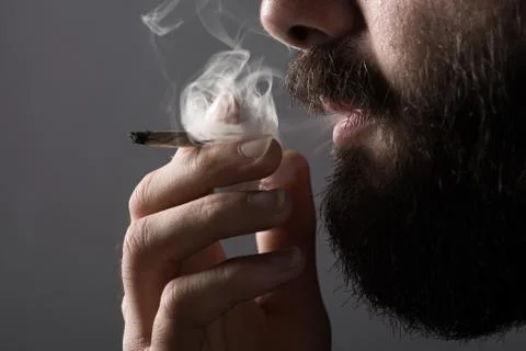Smoking Man Stock Photos