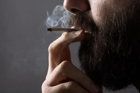 Smoking Man Stock Photos