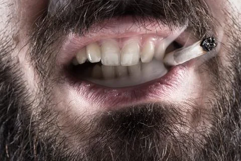 Smoking Man Stock Photos