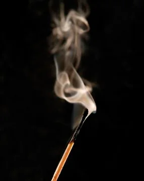 SMOKING MATCH Foto stock
