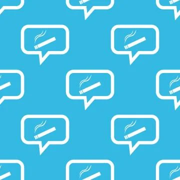 Smoking message pattern Stock Illustration