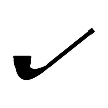 Smoking pipe icon. Stock Illustration