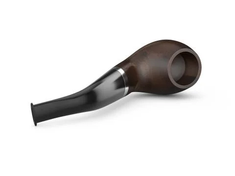 Smoking pipe Stock Illustration