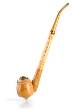 Smoking pipe isolated Stock Photos