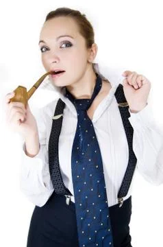 Smoking pipe Stock Photos