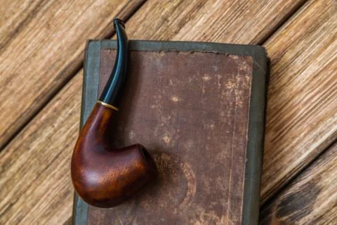 Smoking pipe Foto stock