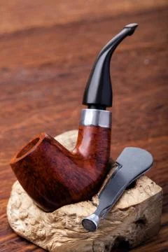 Smoking pipe Foto stock