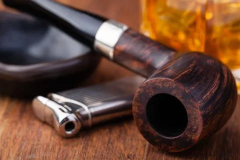 Smoking pipe Stock Photos