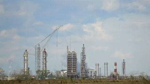 The smoking pipes . Timelapse Stock Footage 51439882