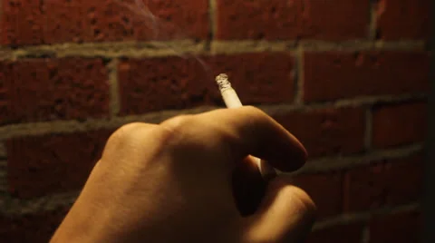 Smoking POV Stock Footage 27966079