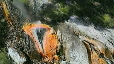 Smoking rock Video stock 27119486