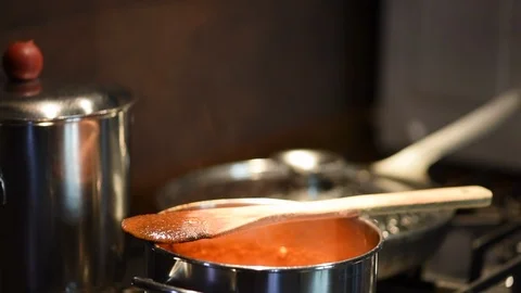 Smoking sauce Video stock 113257985