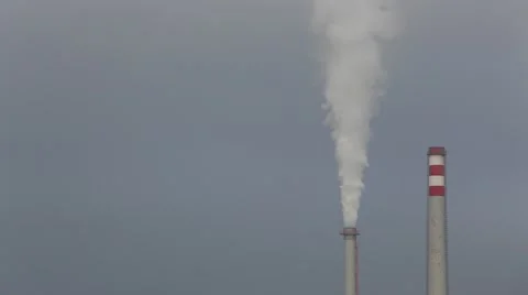 Smoking stack. Stock Footage 44193618