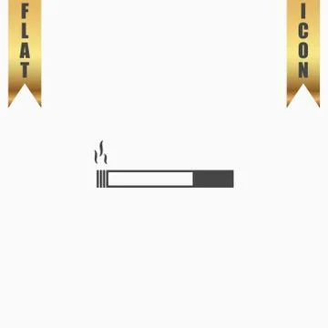 Smoking symbol on  background Stock Illustration