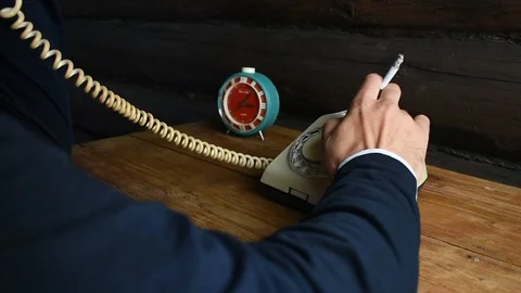 Smoking, talking on the phone Stock Footage 114355246