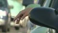 Smoking In Traffic Jam HD Footage
