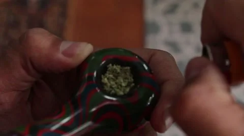 Smoking weed Stock Footage 49581089