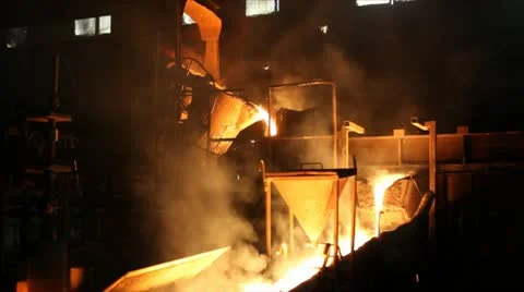 Smoky and Hard working Environment Stock Footage 24648469