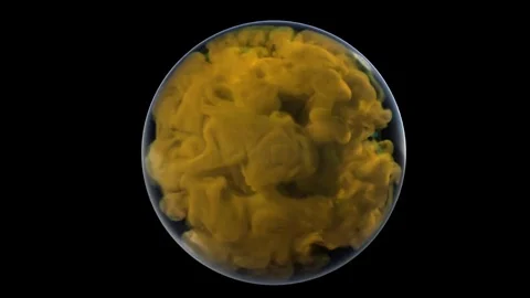 Smoky Ball Revealer Template Stock After Effects