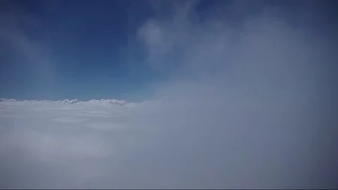 Smoky Clouds Stock Footage 75656221