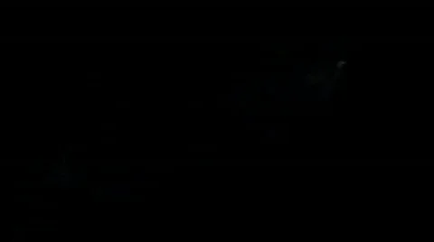 Smoky fire stream Stock Footage 114835