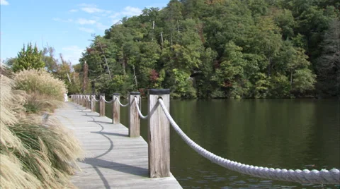 Smoky Mountain Dock Video stock 33465134