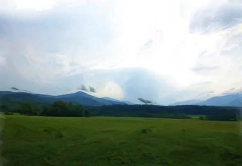 Smoky Mountains Stock Illustration